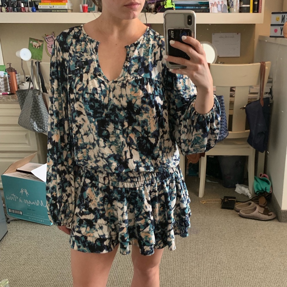 T Bags Los Angeles cinch waist dress